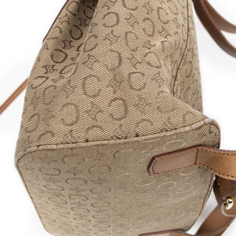 Celine Front Zip Drawstring Backpack - image 8